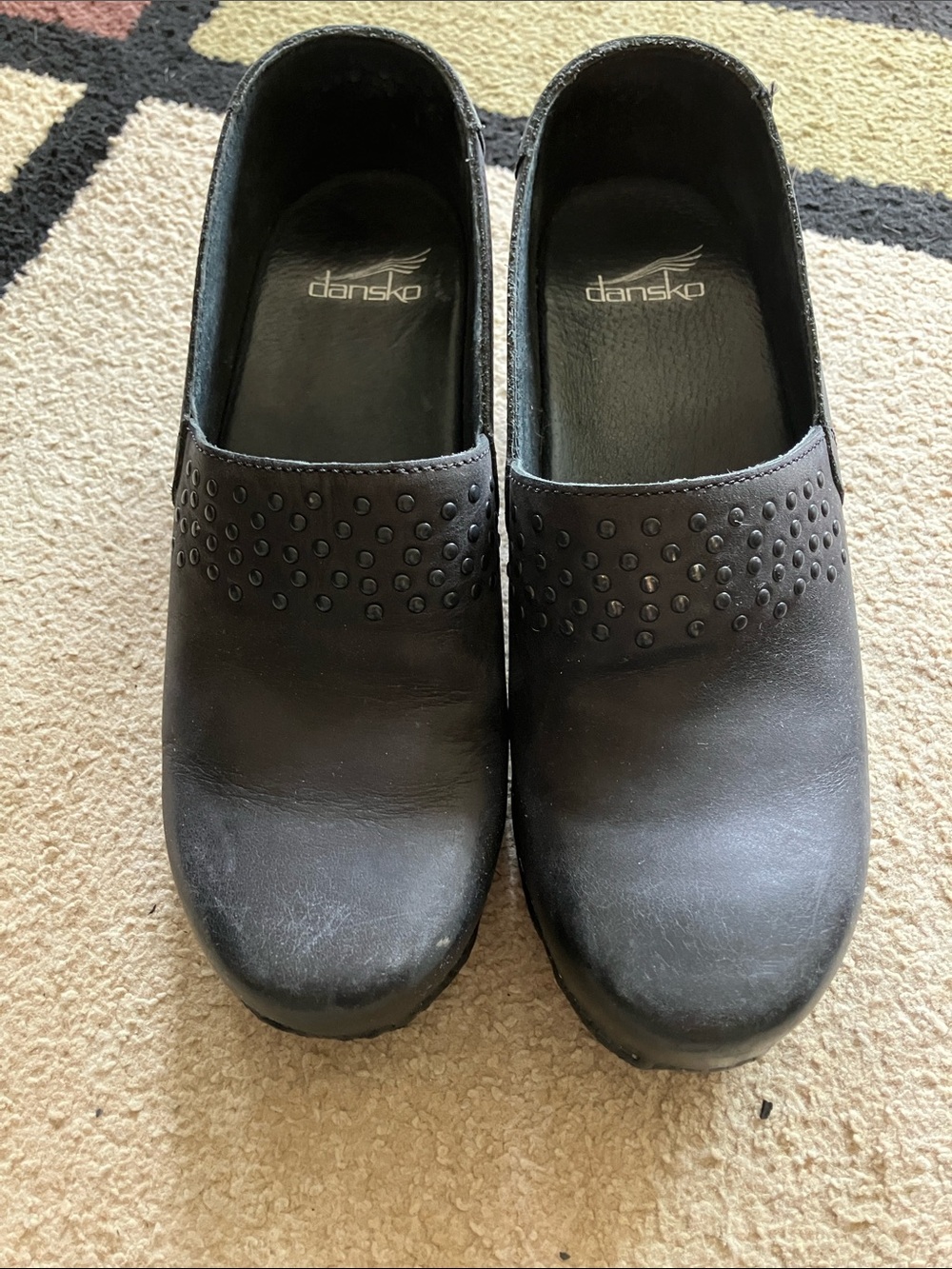 Dansko black shoes size 38